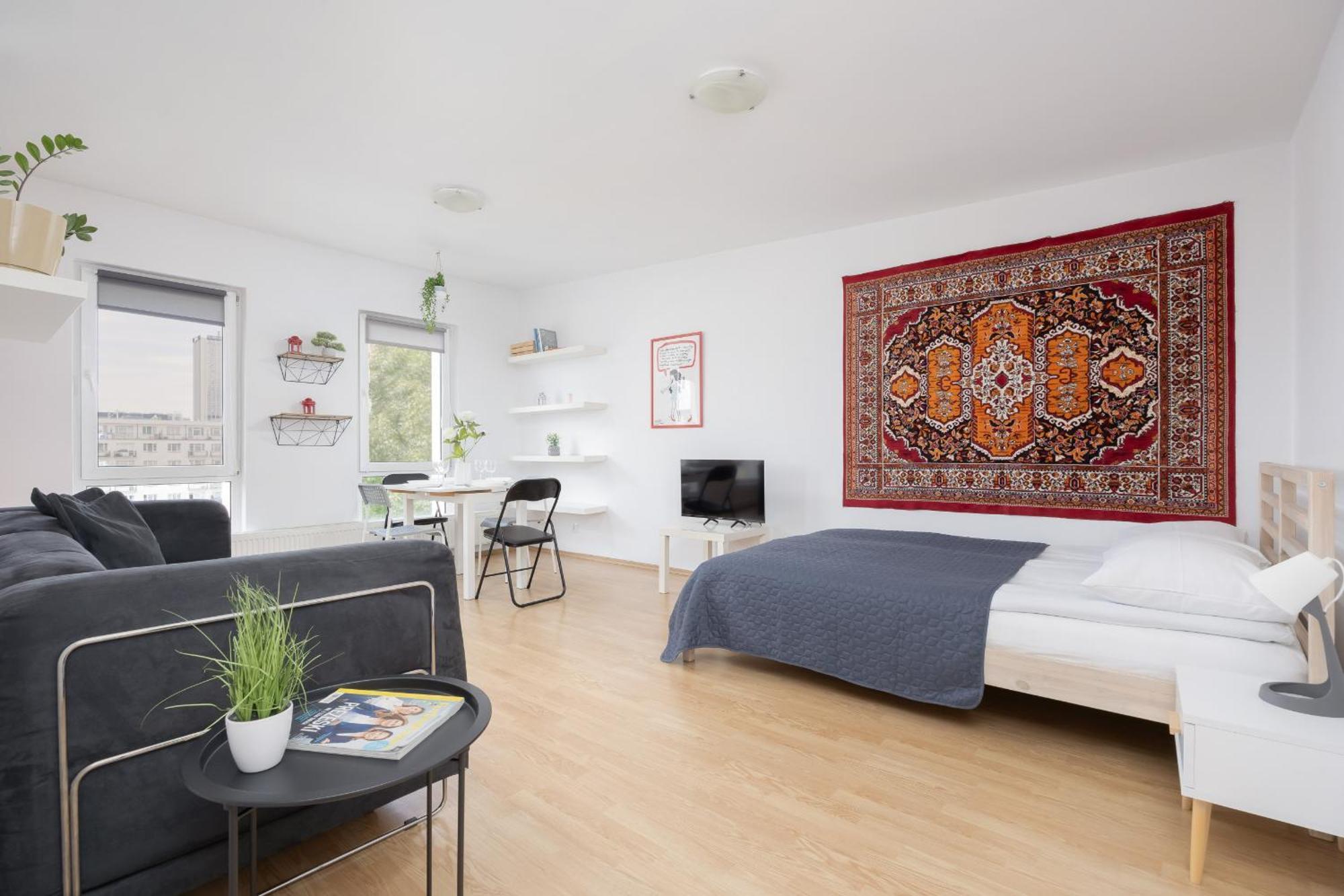 Rodzinne Studio Dla 4 Osob W Centrum Warszawy By Noclegi Renters Varsó Kültér fotó