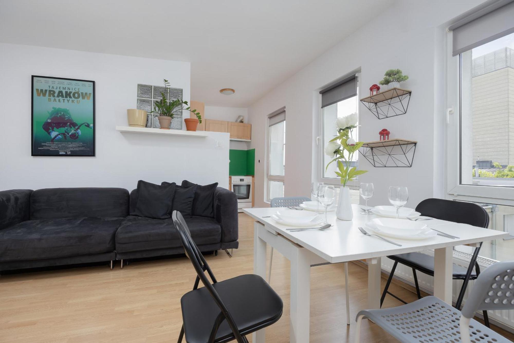 Rodzinne Studio Dla 4 Osob W Centrum Warszawy By Noclegi Renters Varsó Kültér fotó